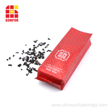 High Quality Printed Tea Bag side gusset pouch